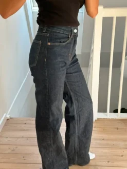 Dark denim jeans