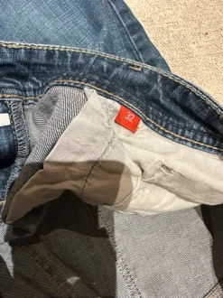 Denim capribukser