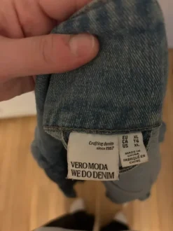 Denim jakke fra vero moda