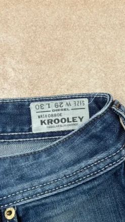 Diesel navy blue jeans