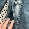 Double breasted denim jacket
