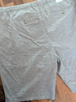 Dressmann Lin Blend Chinosshorts Shorts /Spodenki z domieszką Lnu Storlek 7XL