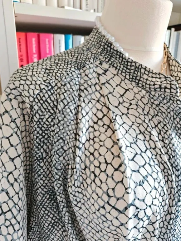 Długa sukienka na komunię na chrzest do pracy H&M Premium koszulowa letnia do biura