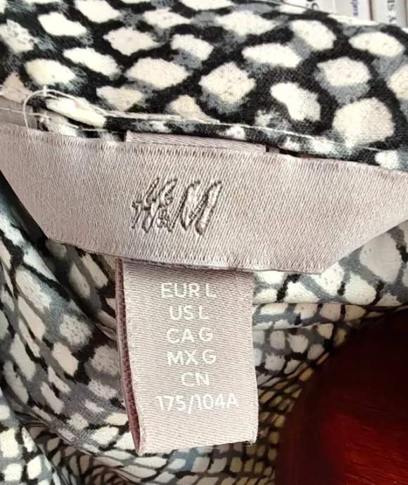 Długa sukienka na komunię na chrzest do pracy H&M Premium koszulowa letnia do biura