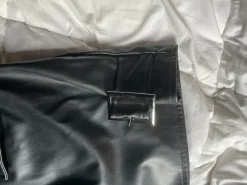 Faux Leather Mini Skirt Alternative 76 Cm Waist