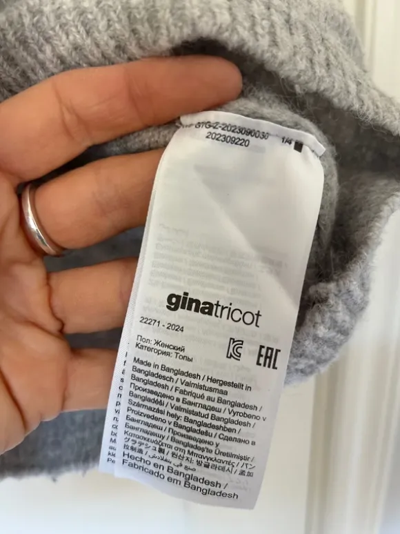 Finstickad tröja från Gina Tricot Premium Collection