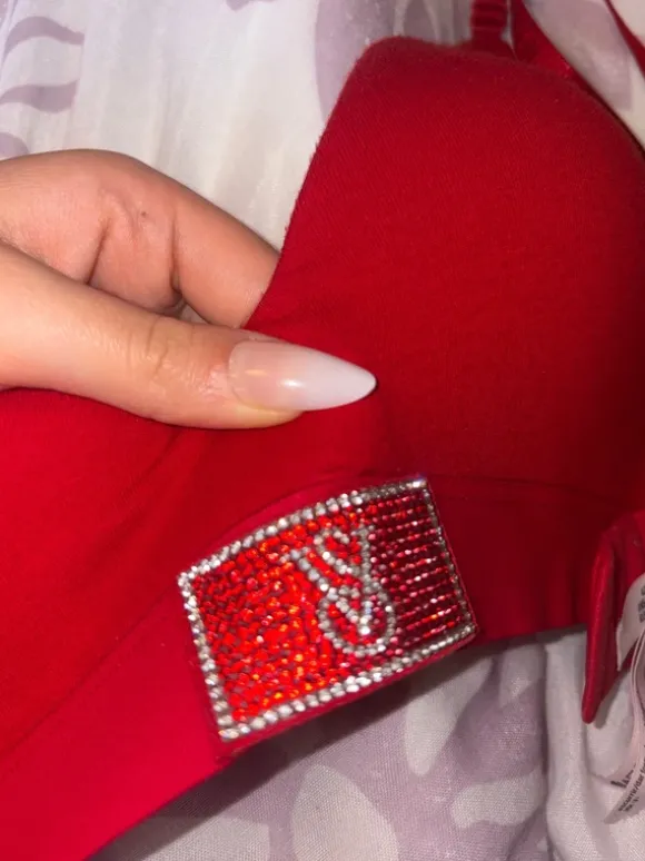 Flot Victoria’s Secret rød push up BH
