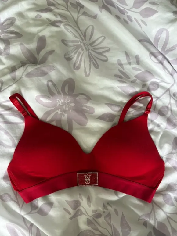 Flot Victoria’s Secret rød push up BH