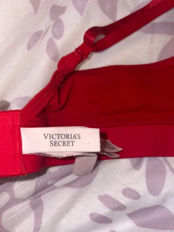 Flot Victoria’s Secret rød push up BH