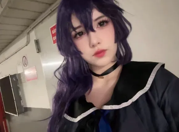full mafuyu asahina cosplay