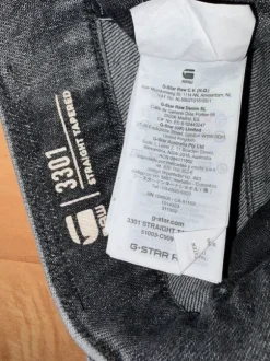 G Star straight tapered 3301