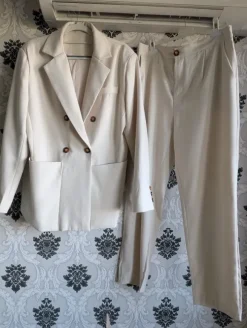 Garnitur ecru xl komunia wiosna