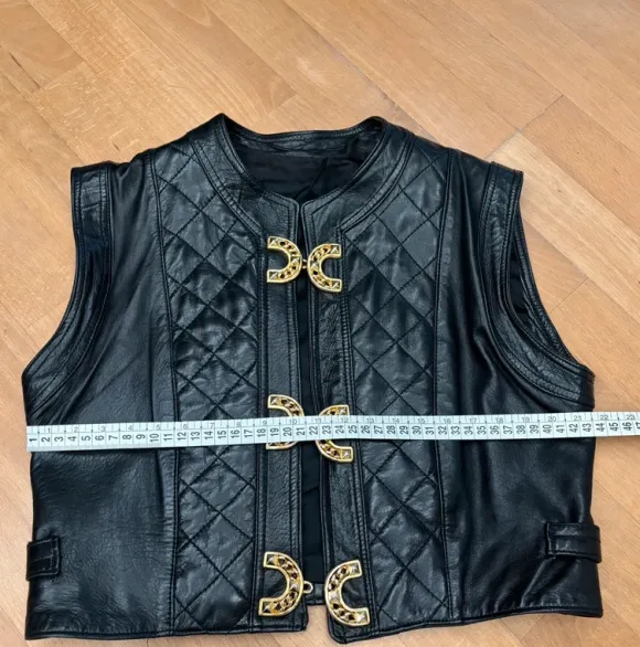 Gedigen Vintage vest fra Manigance Paris