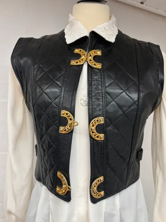 Gedigen Vintage vest fra Manigance Paris