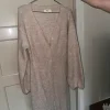 Gina tricot stickad klänning