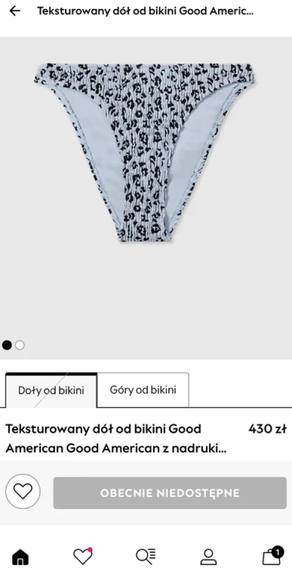 Good American strój kąpielowy S 36 swimsuit