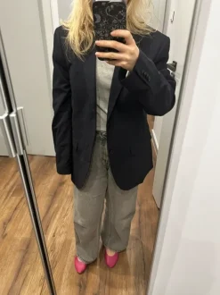 Granatowa marynarka H&M