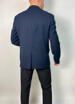 Granatowa marynarka męska elegancka klasyczna Primark rozmiar 54 slim fit