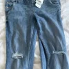 Gravid jeans snickarbyxor