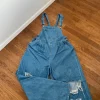 Gravid jeansbyxdress