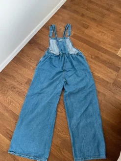 Gravid jeansbyxdress
