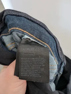 Gravidjeans blå stl 40
