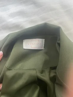 Green blazer