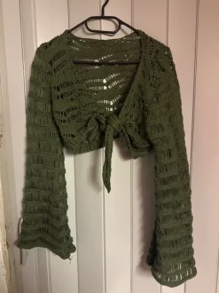 Green whimsical bolero