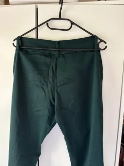 Gröna lågmidjade kostymbyxor