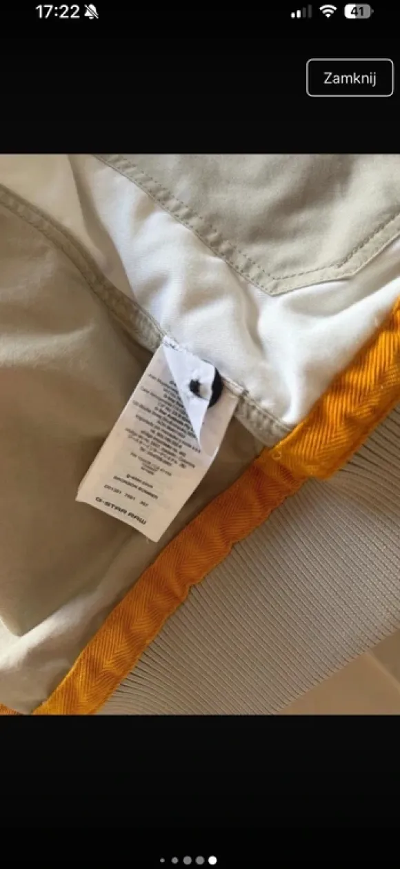 G-Star RAW Bronson Bomber L beżowa kurtka premium