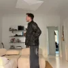 Han Kjøbenhavn Woven Leather Jacket – Rare Piece
