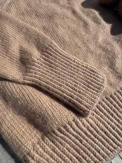 Handstickad nästan färdig Zipper sweater