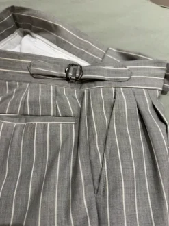 Harrison’s 1863 Wool linen suit mid grey