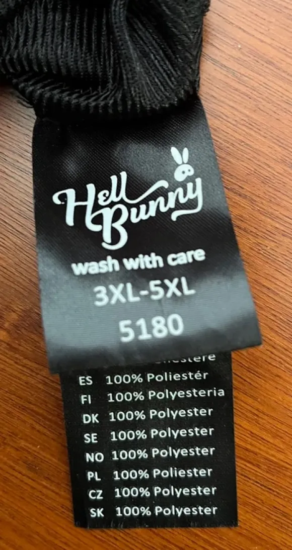 Hell Bunny Black Petticoat
