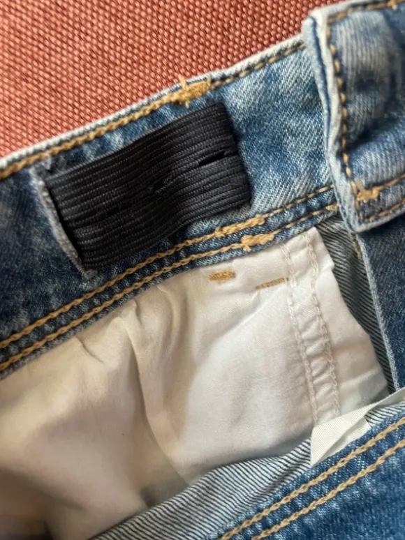 HM denim nederdel