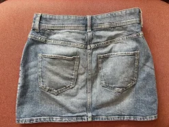 HM denim nederdel