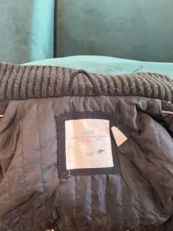 H&M logg sort frakke