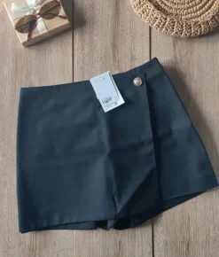 H&M spódnico-szorty czarne M 38
