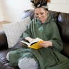 Hooded blanket-poncho