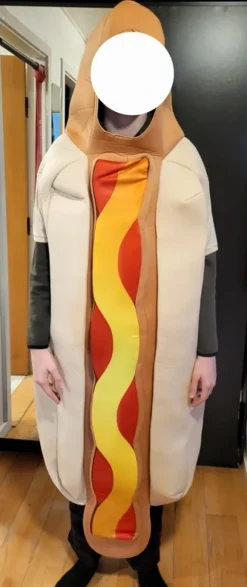 Hotdog udklædning Kostume
