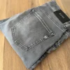 Hugo Boss Delaware jeansy slim fit szare W33 L32 denim BOSS oryginał
