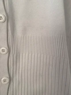 Hvid cardigan