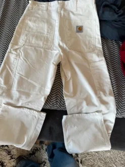 Hvide Carhartt Single Knee pants