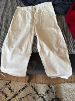 Hvide Carhartt Single Knee pants