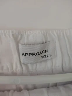 Hvide Linen Bukser fra Approach