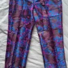 J.Crew Garden Pants – Midnight Floral Jacquard, 6