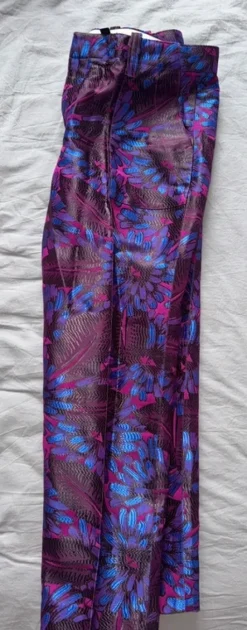 J.Crew Garden Pants – Midnight Floral Jacquard, 6