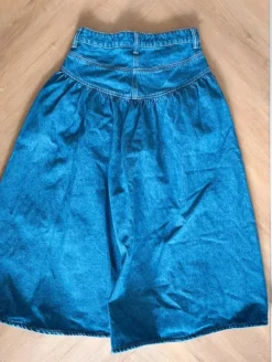 Jeansowa spódnica maxi 34