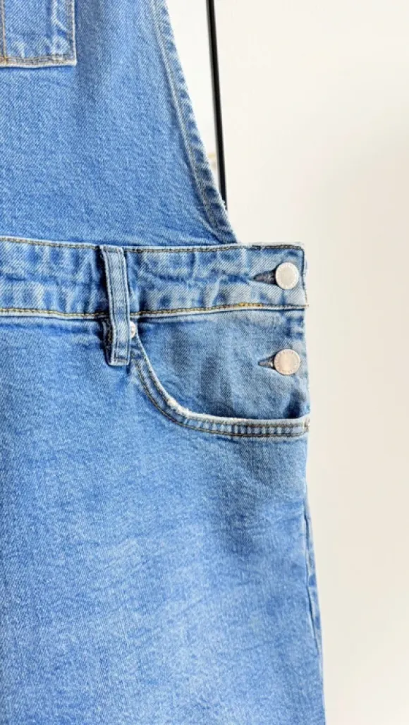 Jeansowe ogrodniczki damskie Superdry XL 42