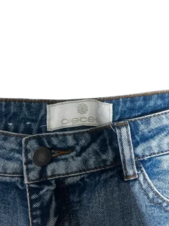 Jeansowe szorty pieces Przetarcia Postrzępione Vintage Style M/38